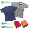 Camisetas Ecológicas Planet Shirt (Color Variado) | .PLANET-SH_2