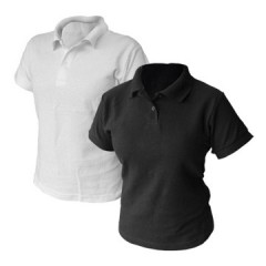 Camiseta Polo talla XL Mujer Blanca | .PLD-XL_Blanca