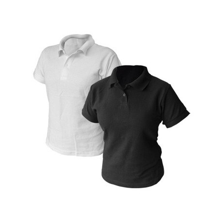 Camiseta Polo talla XL Mujer Blanca | .PLD-XL_Blanca