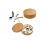 Caja Circular en Bamboo | HO0115