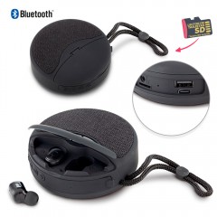 Speaker Bluetooth con Audífonos | TE-499