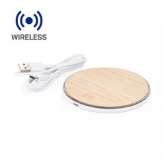 Cargador Wireless Bambú | TE0673