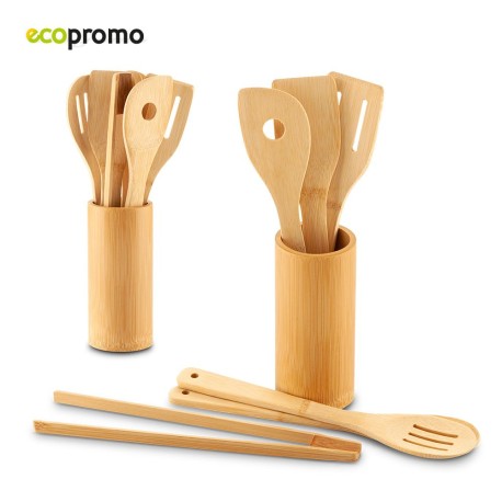 Set de Utensilios Wood | HO-355