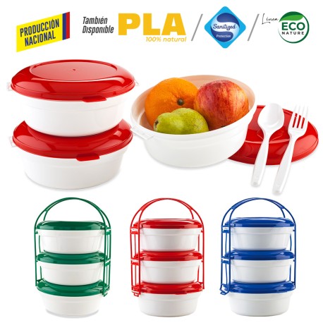 Portavianda - Set Completo Polipropileno | .VA-513.1