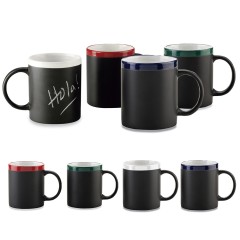 Mug Cerámica Tablero 11oz con Tiza | MU-06