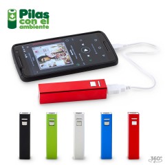 Pila Recargable Power Bank Con Boton 2200mAh | TE-08-1