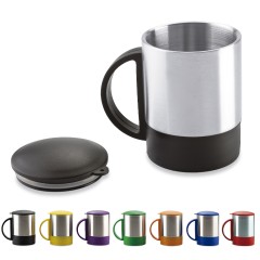 Minimug en Acero con Tapa - 180ml | VA-271