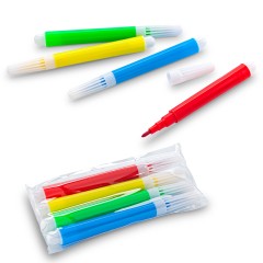 Set de 4 mini Marcadores Tinta Lavable | OF-573-1