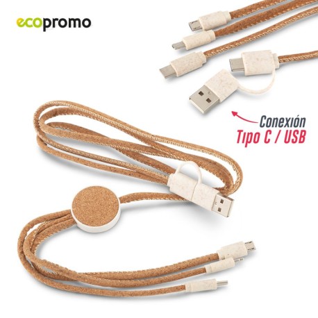 Cable Multicargador Cork | TE-520