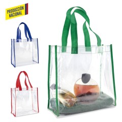 Bolsa Clear Zuzy con Ribete - Produccion Nacional | VA-520