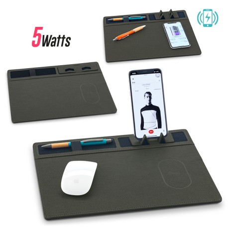 Mouse Pad con Cargador Inalámbrico Génesis OFERTA  | TE-433