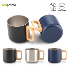 MUG METALICO AVENIX  350ml NUEVO | MU-423