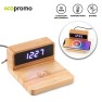 Cargador Inalámbrico Bamboo Clock NUEVO | RE-203
