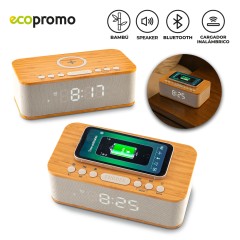 SPEAKER BLUETOOTH BAMBOO 3-1 NUEVO | TE-649
