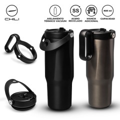 Mug Metálico Noma Chili 900ml NUEVO | MU-430
