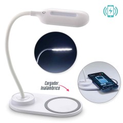 Cargador Inalámbrico con Lámpara LED OFERTA | TE-404