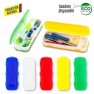Estuche Plástico de tres Cuerpos - Produccion Nacional | VA-645 Estuche Plástico de tres Cuerpos - Produccion Nacional | VA-645