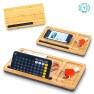 Organizador de Escritorio Bamboo con Cargador OFERTA | TE-334 Organizador de Escritorio Bamboo con Cargador OFERTA | TE-334
