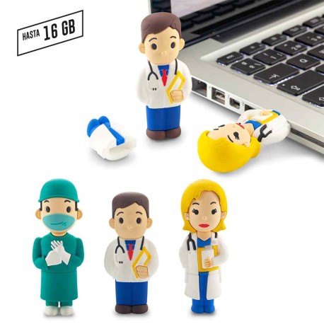 PVC Memoria USB Medic 3D - Ver OF-228-CH PRECIO NETO | US-54 PVC Memoria USB Medic 3D - Ver OF-228-CH PRECIO NETO | US-54