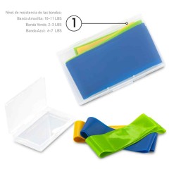 Set de Bandas Elásticas II | CP-223-1
