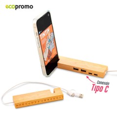 Puerto USB Ruler Bamboo  | TE-603