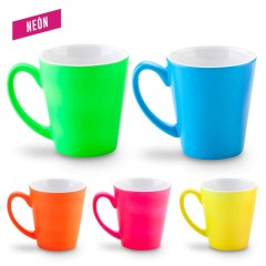 Mug Firenze Cerámica Neón 10oz OFERTA  | VA-158-1
