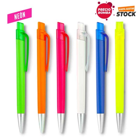 Bolígrafo Rush Neón - PRECIO BOMBA  | RUSH-NEON