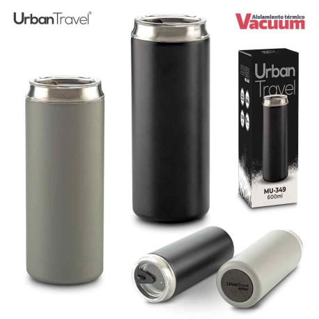 Mug Metálico Koen Urban Travel 600ml | MU-349