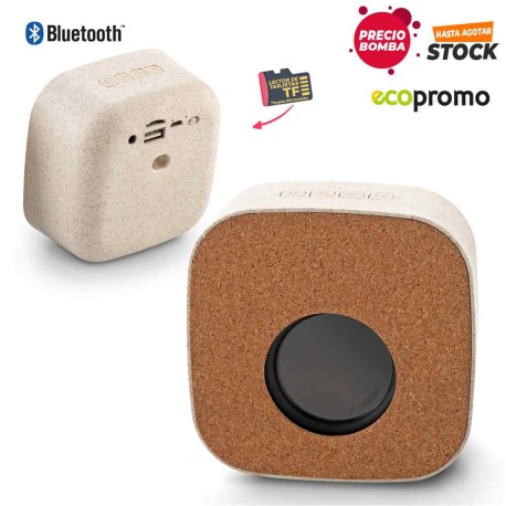 Speaker Bluetooth Eco Cork - PRECIO BOMBA  | TE-532