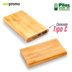 Pila Recargable en Bamboo Nipax 5000mAh II  | TE-363-1
