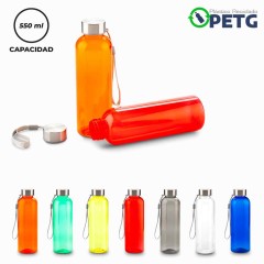Botilito Plástico Bastián RPET 550ml  | MU-372