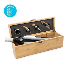 Caja de Bambú para una Botella | HO0107
