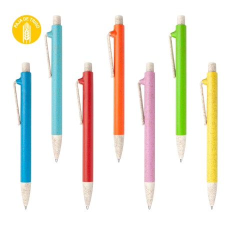 Bolígrafo Suecia Paja Trigo | ES0913