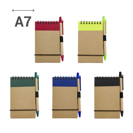 Libreta Ecológica con Bolígrafo | OF0150