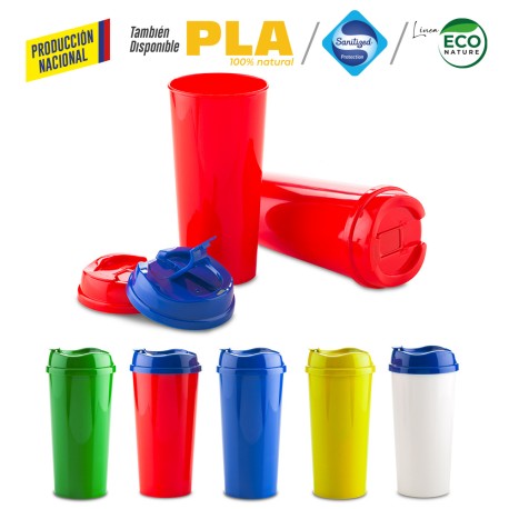 Vaso Plástico tapa pitiilo New York 23 oz (en polipropileno) | .MU-204_1