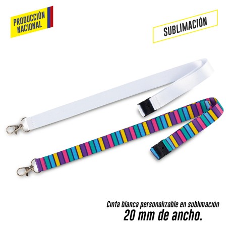 Cinta para Portacarnet Sublimada de 25mm | .OF-371.3