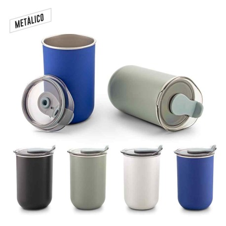 Mug Metálico Nipp 340ml  | MU-395