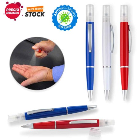 Boligrafo Spray Max Antibacteriano - PRECIO BOMBA  | SPR-MAX-AN