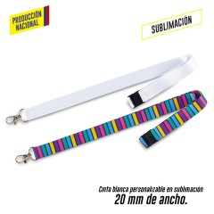 Cinta para Portacarnet Sublimada de 25mm | .OF-371.3