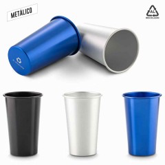 Vaso en Aluminio Eco 450ml  | MU-391