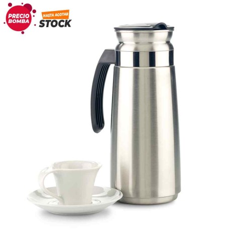 Jarra Cafetera en Acero Inoxidable Coffee 1.3L - PRECIO BOMBA  | MU-243
