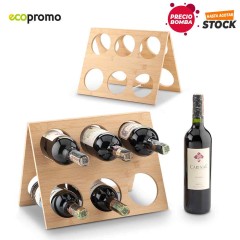 Portabotellas en Madera - PRECIO BOMBA  | HO-349