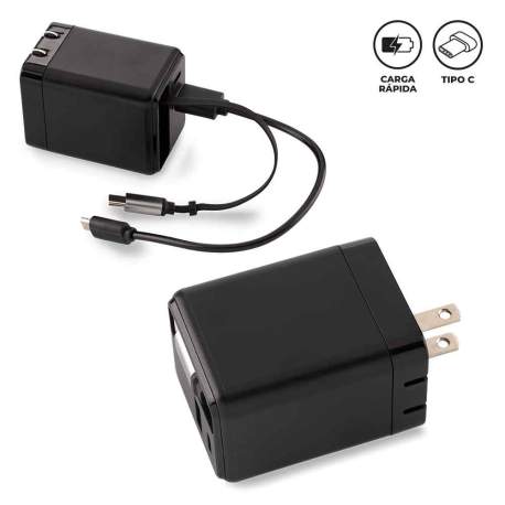 MULTICARGADOR CON PUERTOS FAST 35W | TE-652