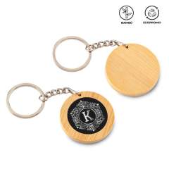 LLAVERO BAMBOO ROUND NUEVO | LL-119