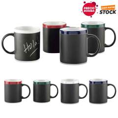 Mug Cerámica Tablero 11oz con Tiza - PRECIO BOMBA  | MU-06