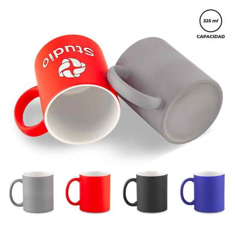 MUG EN CERAMICA RUBBER 325ml | MU-446