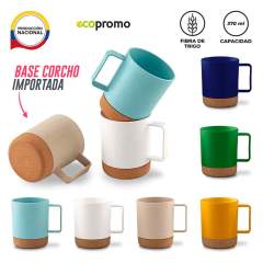 Mug Plastico Atom 370 ml - Producción Nacional | MU-452