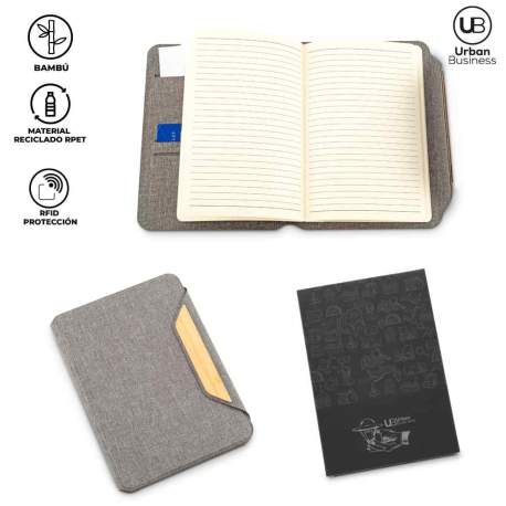 Libreta Multifuncional RPET Bamboo Urban Business  | OF-642