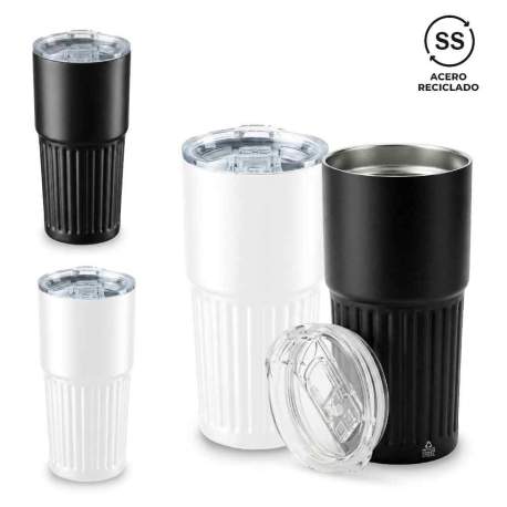 Mug Metálico Gillan 500 ml NUEVO | MU-438