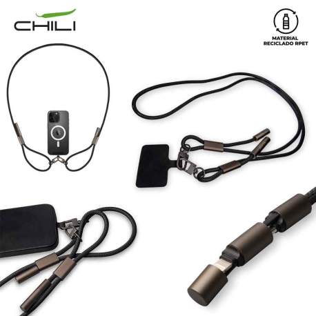 Cordón Portacelular con Cables Chili | TE-624